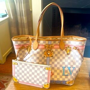 NWOT Louis Vuitton Neverfull MM